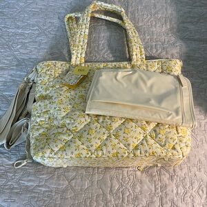 The Beis Garden Party Tote Diaper Bag